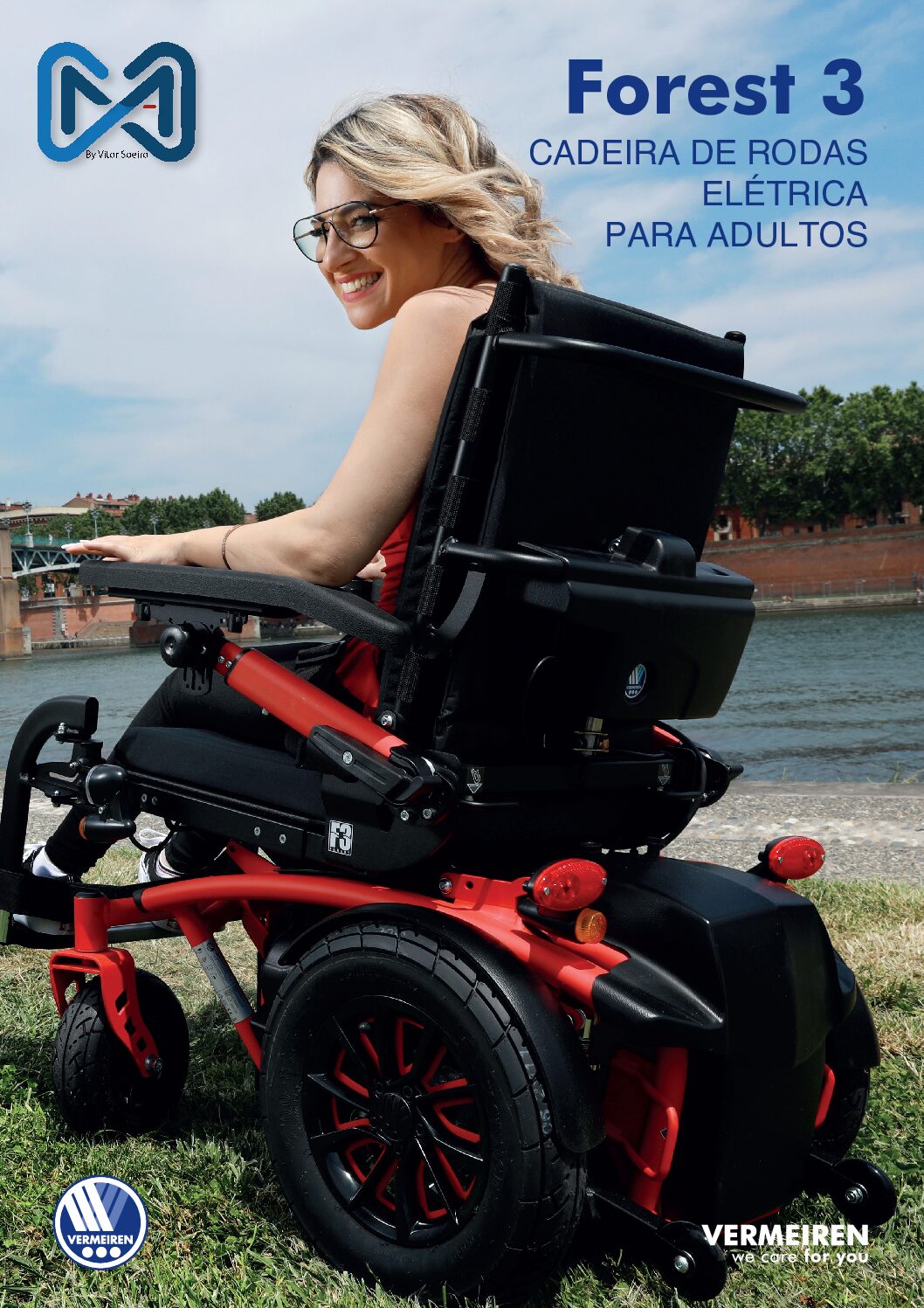 Cadeira de rodas elétrica Exterior – Interior