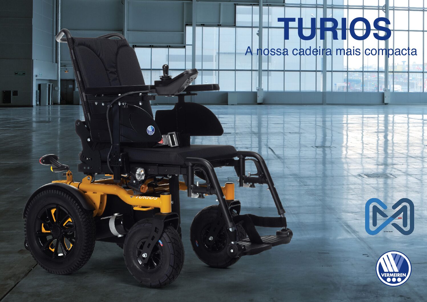 Cadeira de rodas elétrica Exterior – Interior